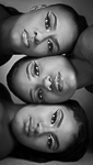 portrait photo glamour portfolio black and white bnw photo studio Sowainy Gijsbertha Charliza Francisca Veronica Statia 2021-08-29 FIS21082901 portrait photographer Michiel Borgart Forever Images The Hague